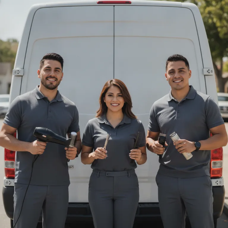 Cabeleireiro de Luxo equipe em Aguas Claras